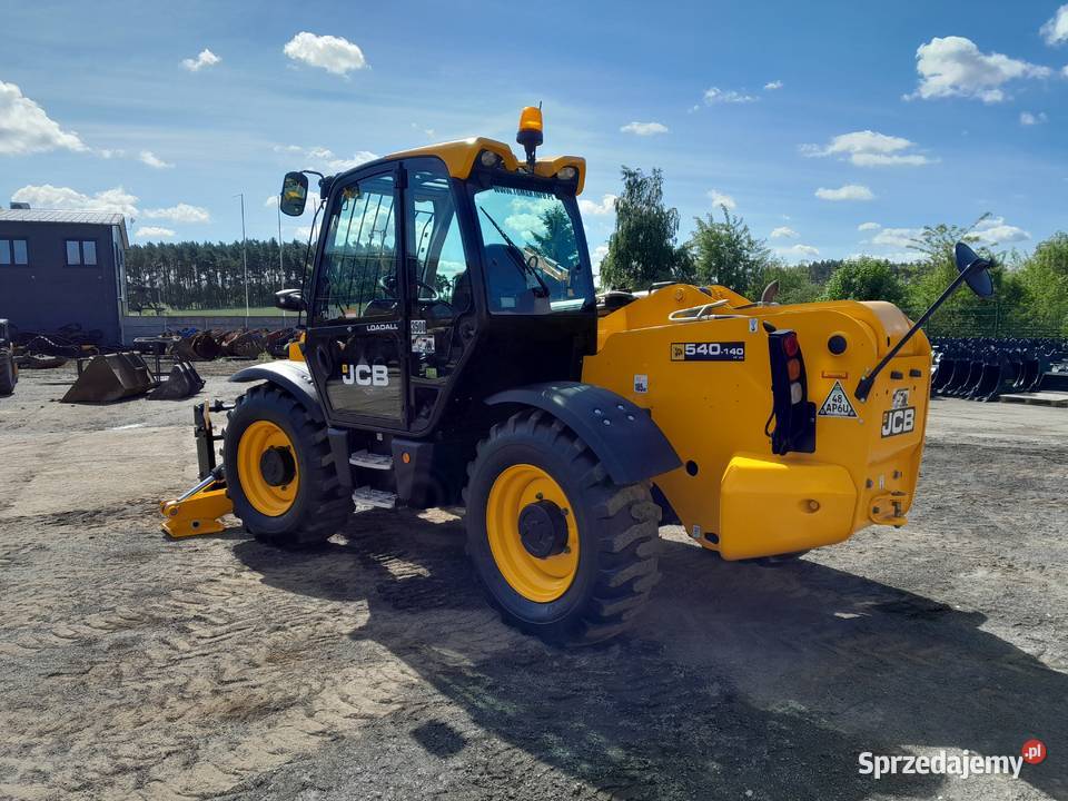 JCB 540140 2016R ŁADOWARKA TELESKOPOWA 14M Koła