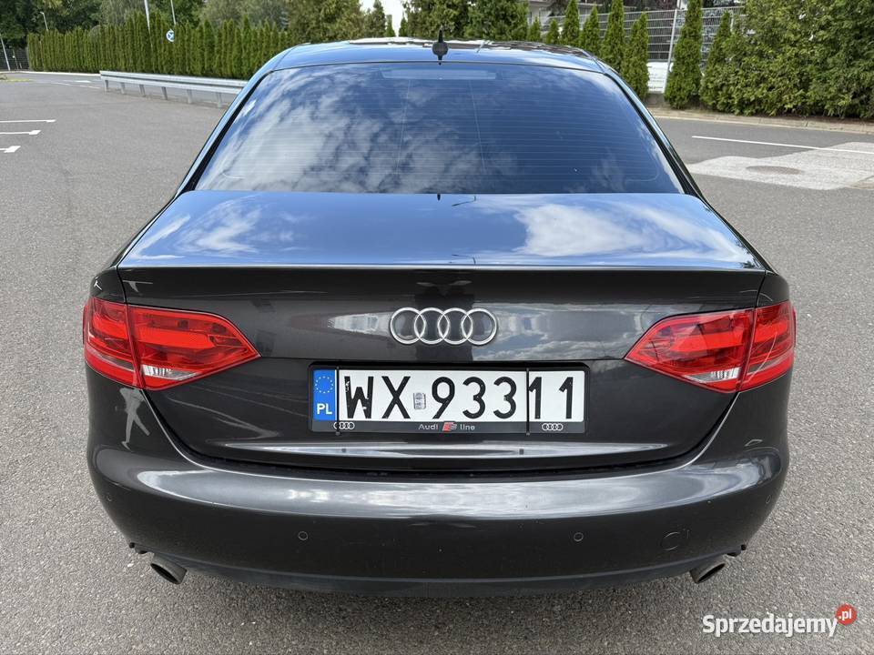 Audi A4 32 FSI z 2008 SLine Plus Quattro Jedyna benzyna Warszawa
