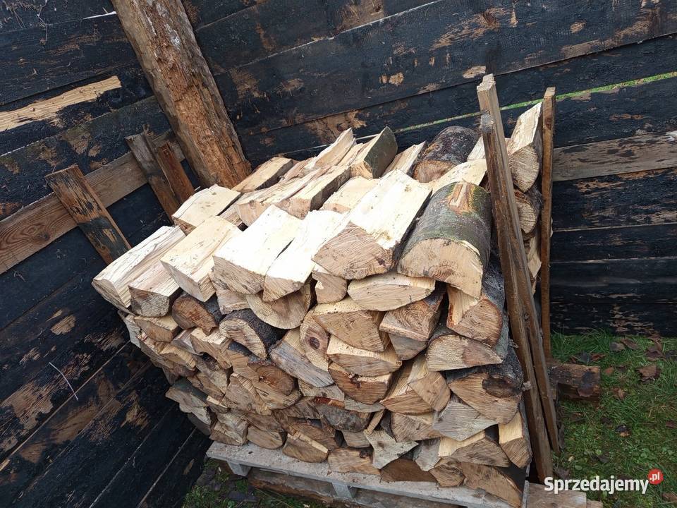 Drewno kominkowe Buk Dąb 350zl metr sześcienny