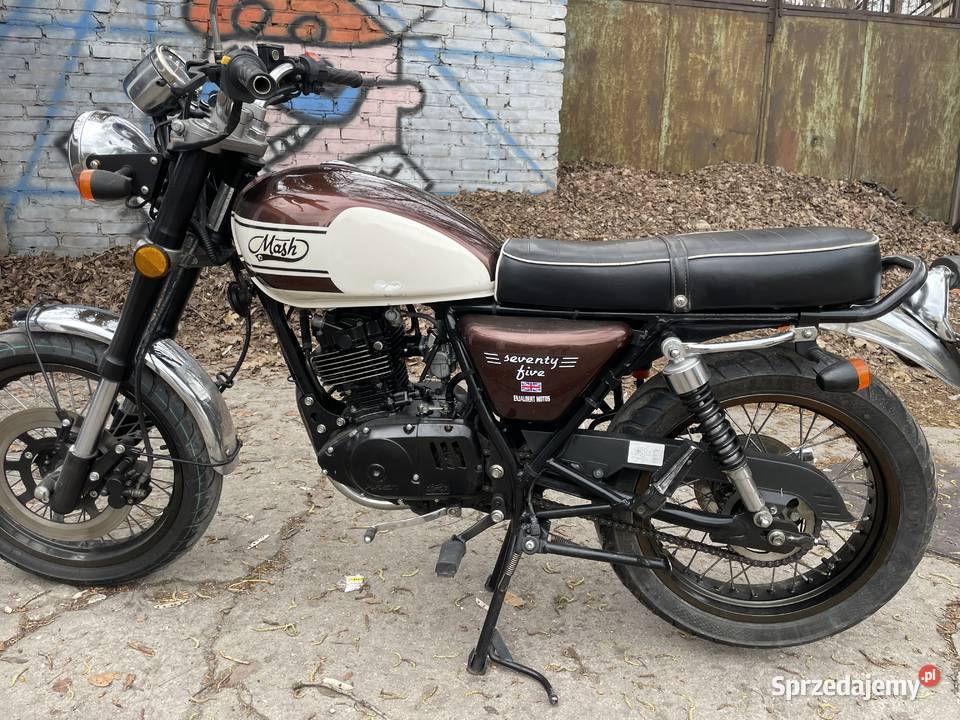 Mash 125 seventy five brixton Yamaha sr 125 elektryczny starter Ostrów Wielkopolski