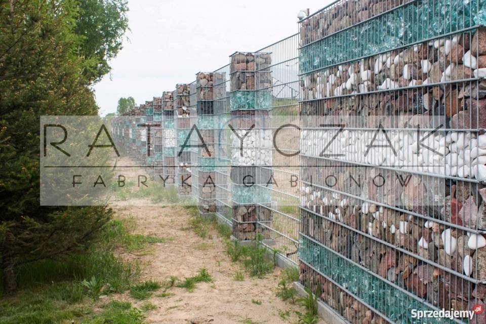 Słupek wys 120m Słup Gabiony GABION GABIONOWY Ogrodzenia i bramy Toruń