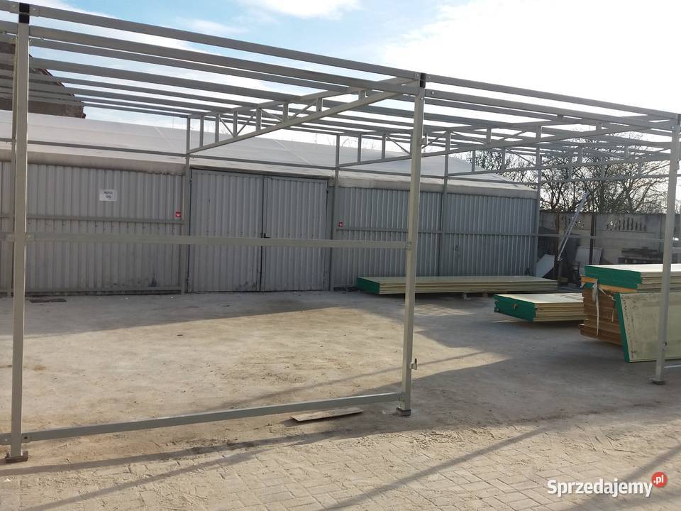 Wiata Hala Konstrukcja Stalowa 7x15 dolnośląskie Jelcz-Laskowice