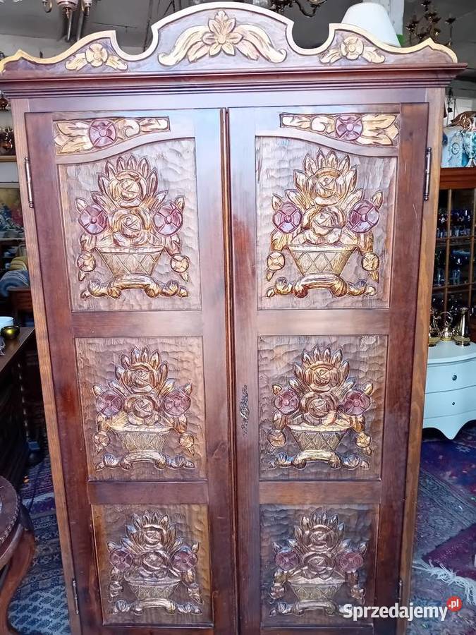 Szafa ręcznie malowana szafa hiszpańska Tarnogród