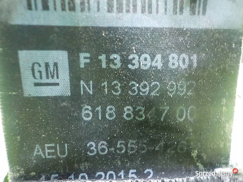 ZAFIRA C 14 T 15r 5D pas bezpieczenstwa lewy Pasy bezpieczeństwa Suków