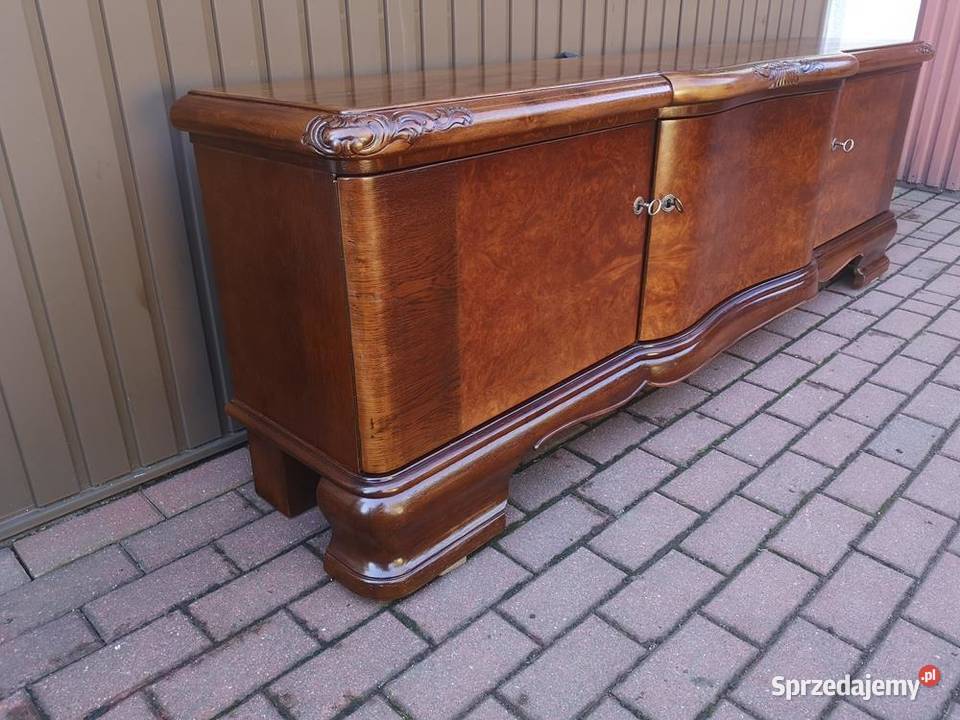 Komoda ARTDECO Orzech Niska RTV Unikat 203 Stara Swarzędz