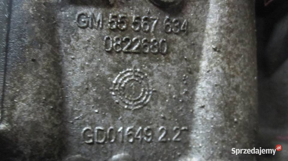 ANTARA 16r 22 VCDI CDTI Z22D1 A22DM 163 Skrzynia Kielce