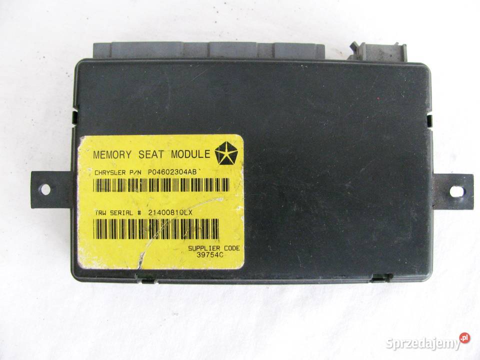 CHRYSLER 300M Memory Seat MODULE P04602304AB Szczecinek