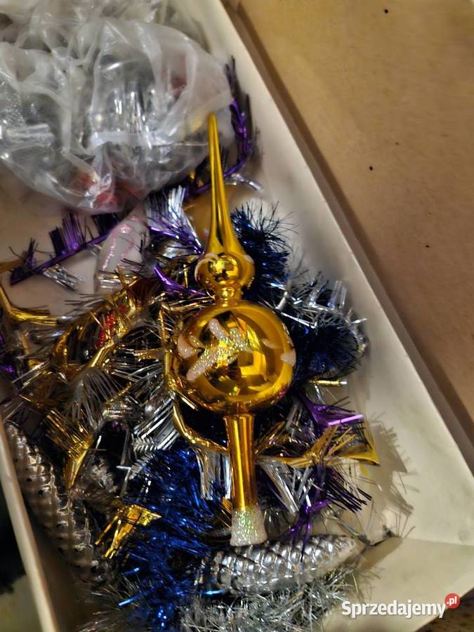 Bombki vintage z okresu prl recznie malowane Ruda Śląska sprzedam