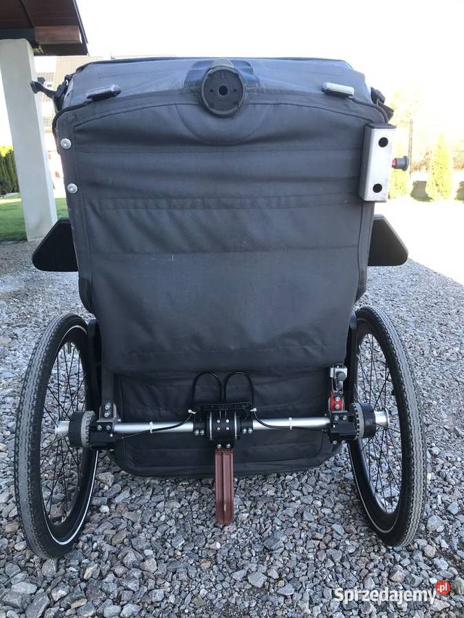 Przyczepka rowerowa Qeridoo Spotrex1 z hamakiem świętokrzyskie Kranów