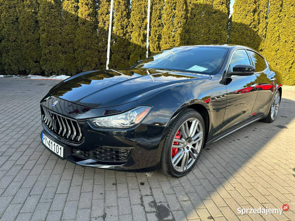 Maserati Ghibli SQ4 GranLusso Harman Kardok wielofunkcyjna kierownica wielkopolskie Baranowo