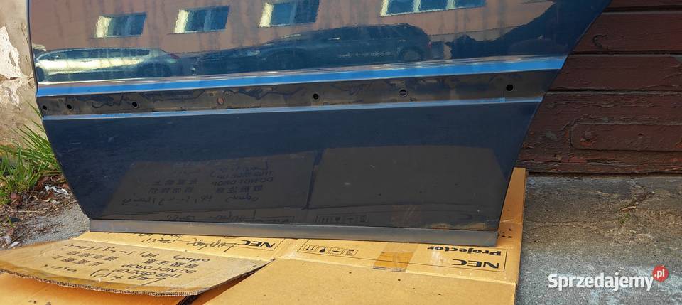BMW E38 drzwi lewy tył tylne Biarritz Blau Blue Elbląg sprzedam