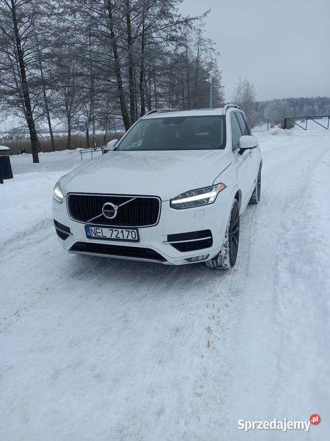 Volvo XC 90 T6 AWD Momentum 7os Biała Perła