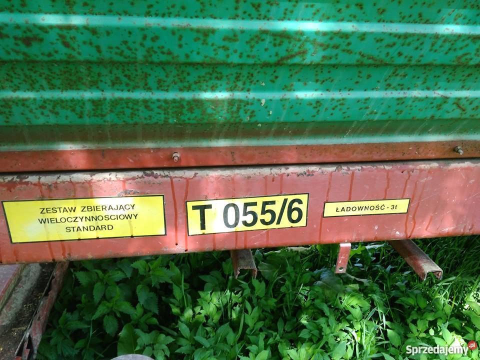 Przyczepa samozbierająca Kunów T0556