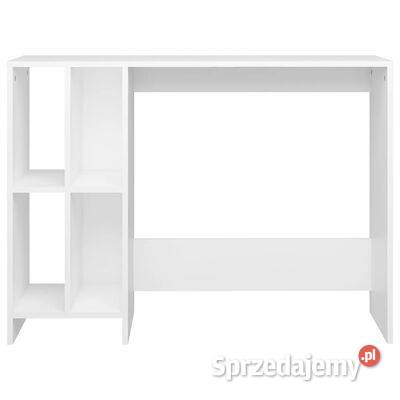 Biurko pod laptopa białe 1025x35x75 materiał