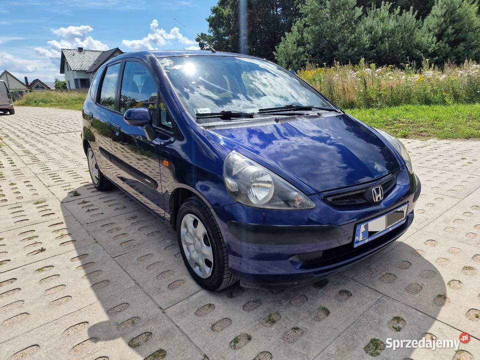 Honda Jazz 14 benz bezwypadkowabez korozji Niestępowo