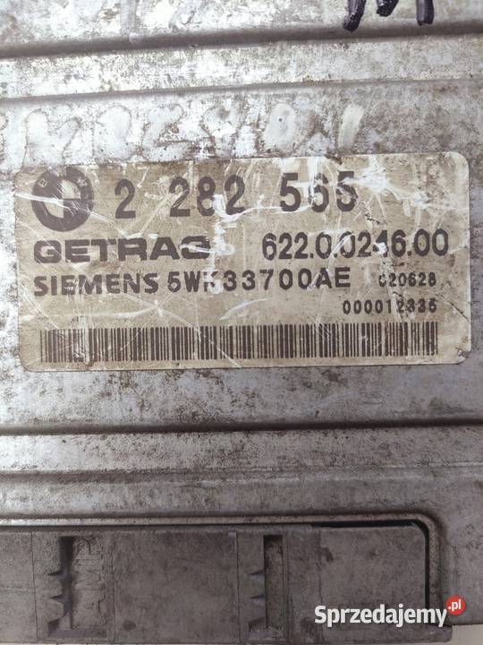 BMW E46 M3 STEROWNIK KOMPUTER SILNIKA 2282565
