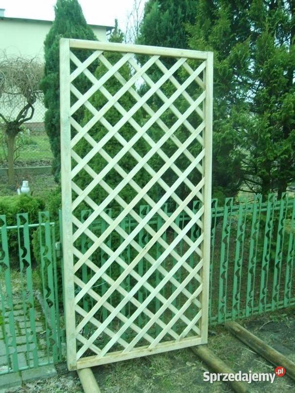 Kratka na Pnącza Kratki Drewniane Pergola Różne Chojnice