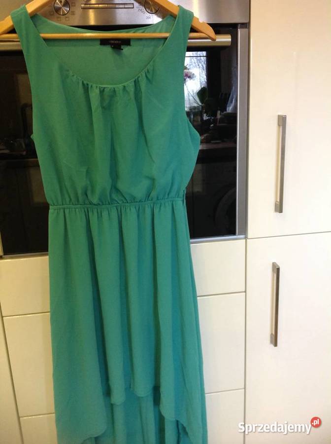 Sukienka Koktajlowa Damska FOREVER 21 S Zielona zielony Nowa Sól