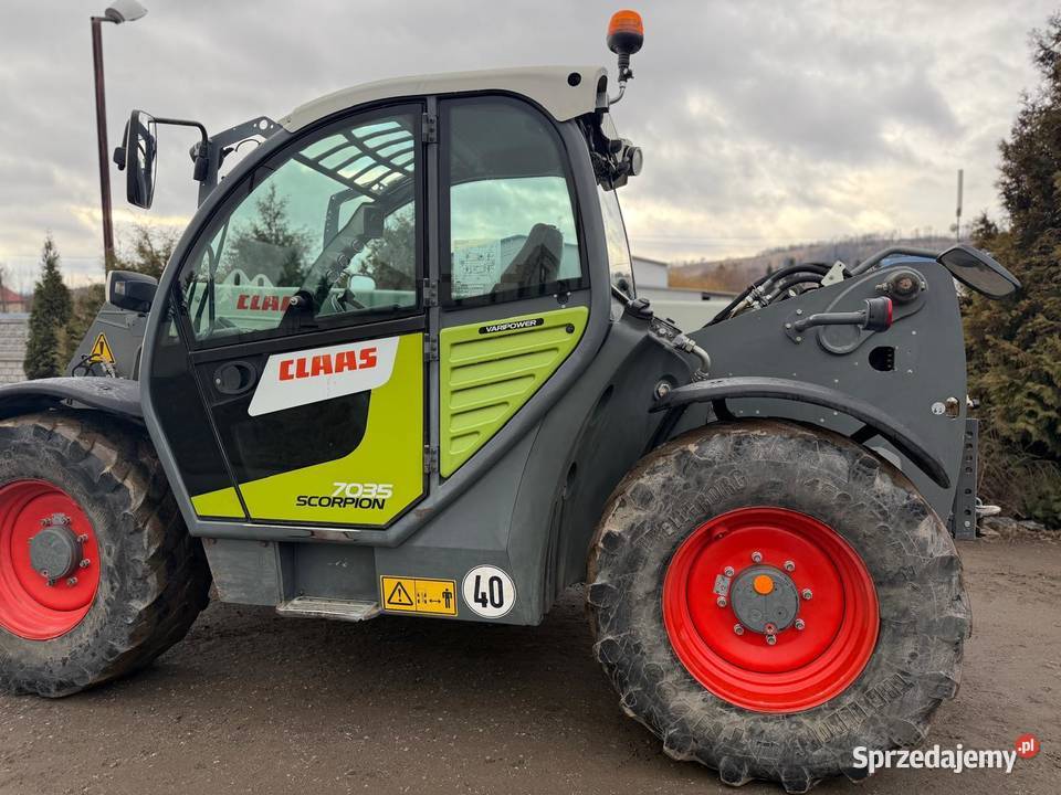 Ładowarka Teleskopowa Claas Scorpion 7035 dolnośląskie Nowa Ruda