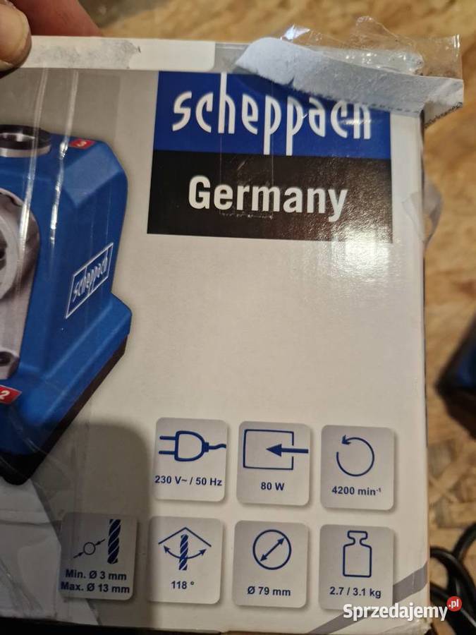 Scheppach Ostrzałka do wierteł DBS800 80 Wat Głogowa