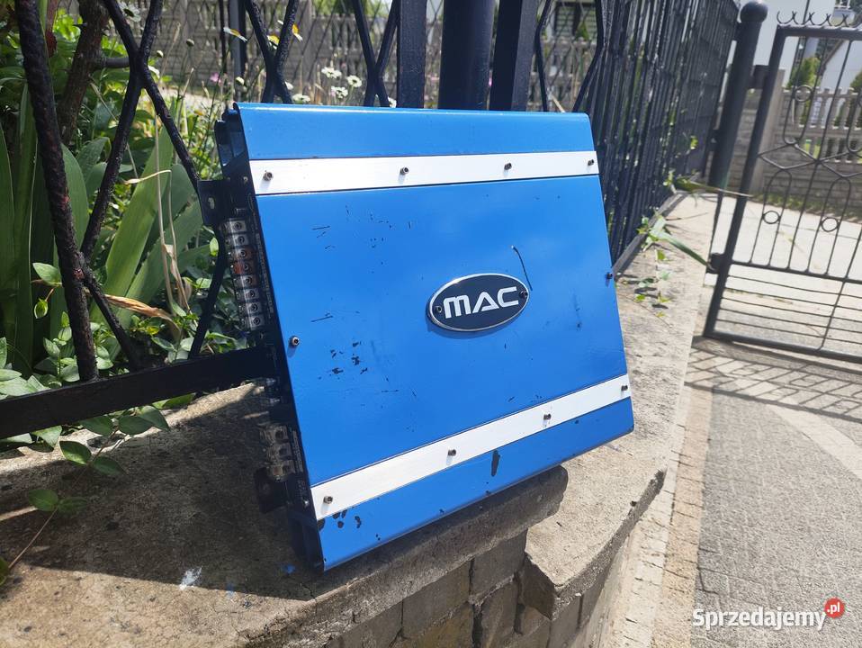 Wzmacniacz samochodowy 4 kanałowy Mac Audio Z Niegowonice
