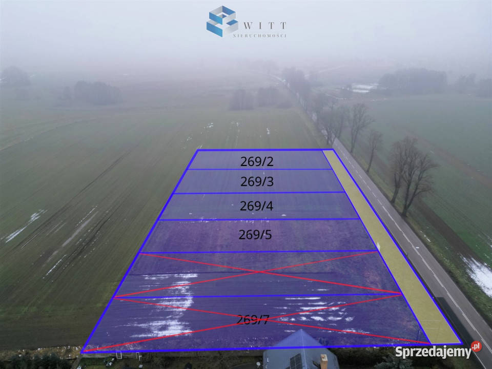 Grunt 1344m2 Burkat prąd