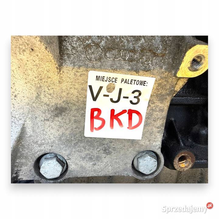 SILNIK BKD VW Golf V Jetta III Touran Skoda lubelskie Chełm