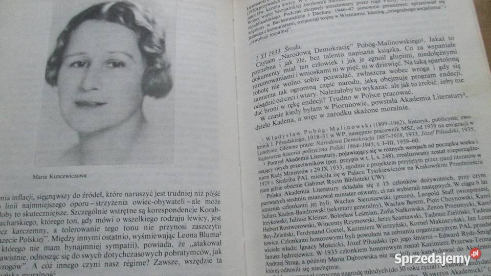 DZIENNIKI Maria Dąbrowska dzienniki literatura Łódź
