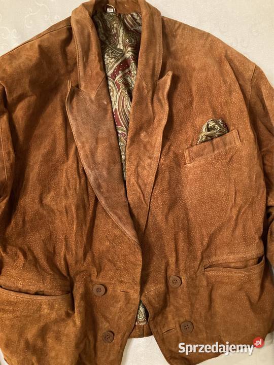 Kurtka Skórzana Męska Marynarka Stylizacja Czerwionka-Leszczyny