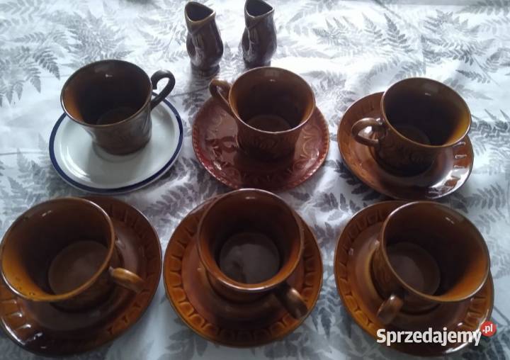 Filiżanki PRL dolnośląskie Domaniów