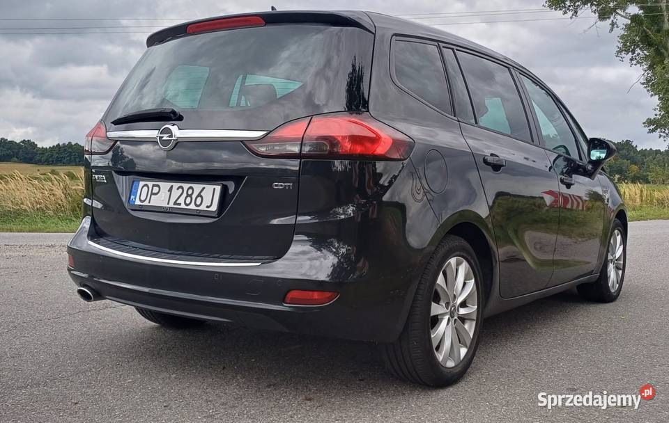 Opel Zafira 20 CDTI Active przyciemniane szyby opolskie Opole