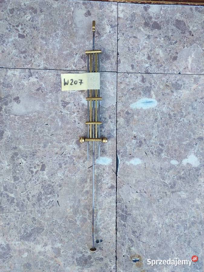 W207 Ruszt wahadła rusztowego starego zegara Tczew
