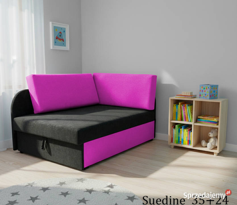 Łóżko dziecięce narożne Kubuś sofa z funkcją Częstochowa