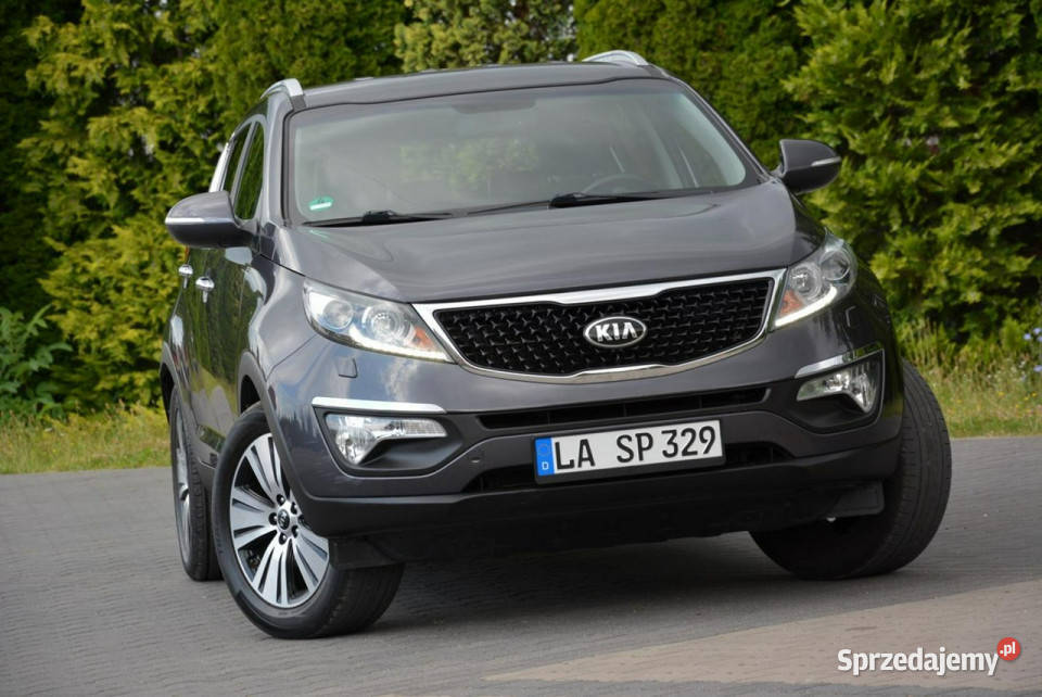 Kia Sportage Lift Xenon Ledy Duża Navi Skóry szary mazowieckie Ostrów Mazowiecka sprzedam