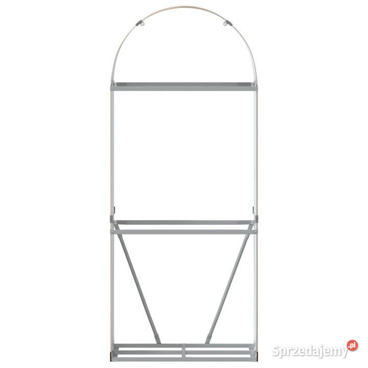 Stojak na drewno jasny brąz 80x45x190 stal mazowieckie