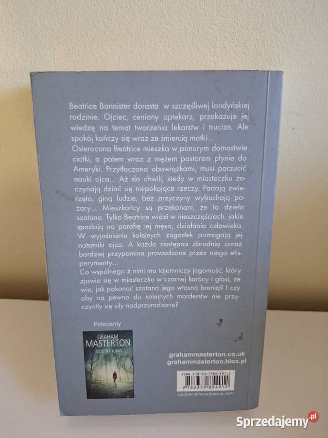 Szkarłatna wdowa Graham Masterton sprzedam