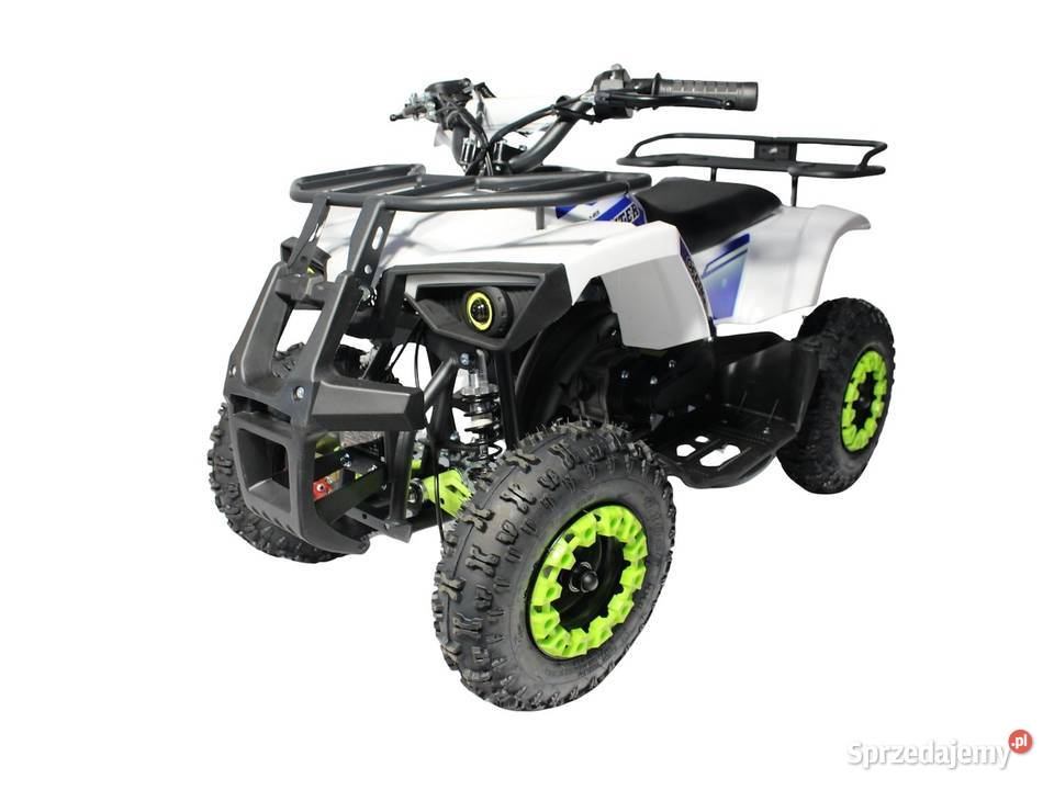 QUAD DLA DZIECKA ATV Mini 49cc Biały ROZRUSZNIK | 4 KM | Automat | Kraśnik