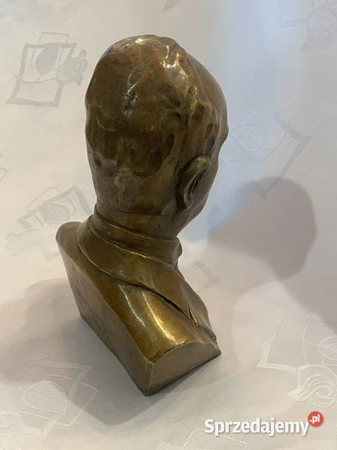 Statuetka Benito Mussolini z brązu rzeźba Kraków sprzedam