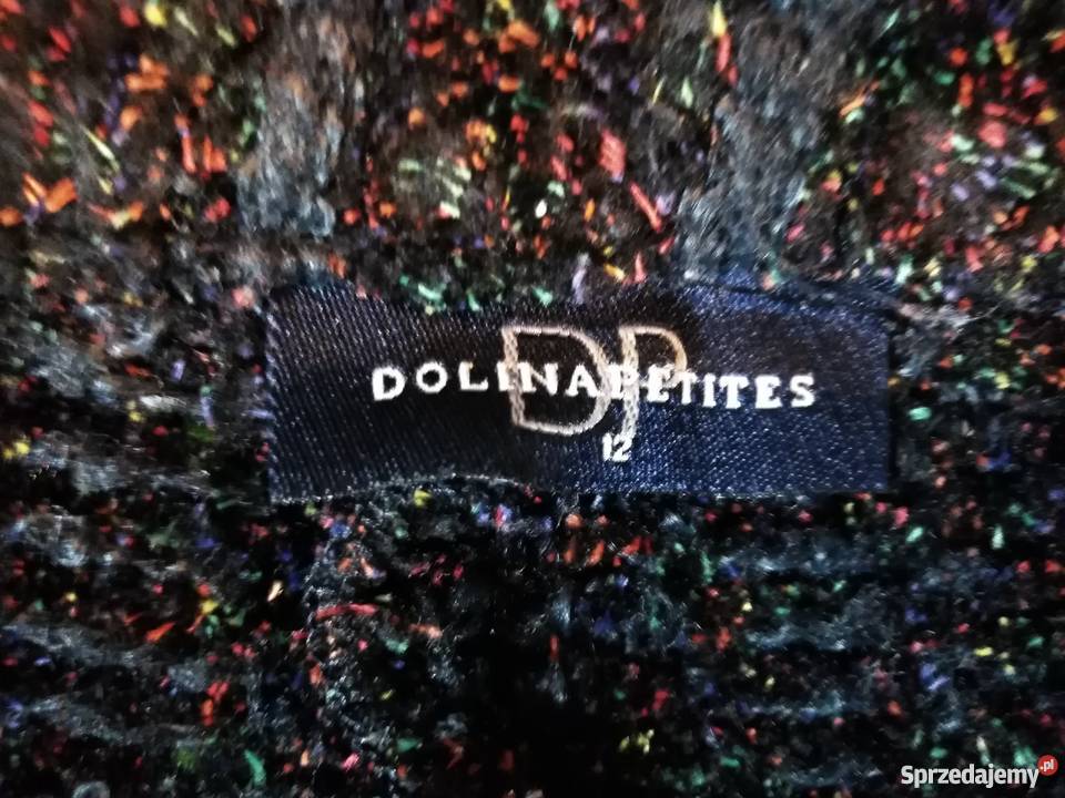 Miękki czarny rozpinany sweter marki Warszawa sprzedam