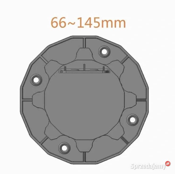 Wspornik regulowany pod legar ETL 66145mm Czarny Warszawa