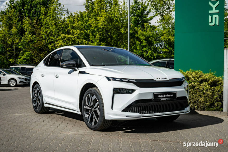 koda Enyaq Coupe Sportline 85 82 kWh 285 Rok produkcji 2026 Enyaq Łódź