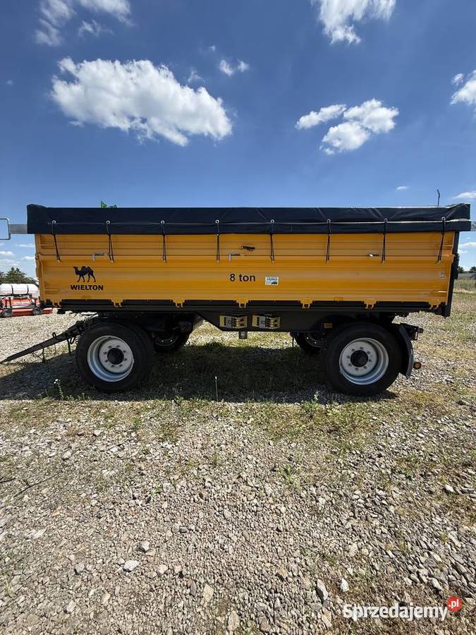 Przyczepa rolnicza Wielton PRS2 8 ton Rudnik Szlachecki
