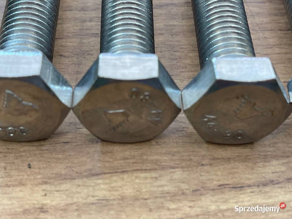 12x55 Śruba DIN 933 A480 Nierdzewna kwasoodporna Rydułtowy