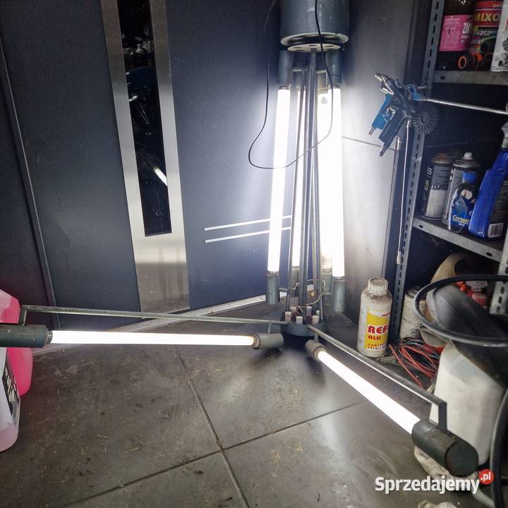 Żyrandol na świetlówki loft industrial design Rybnik