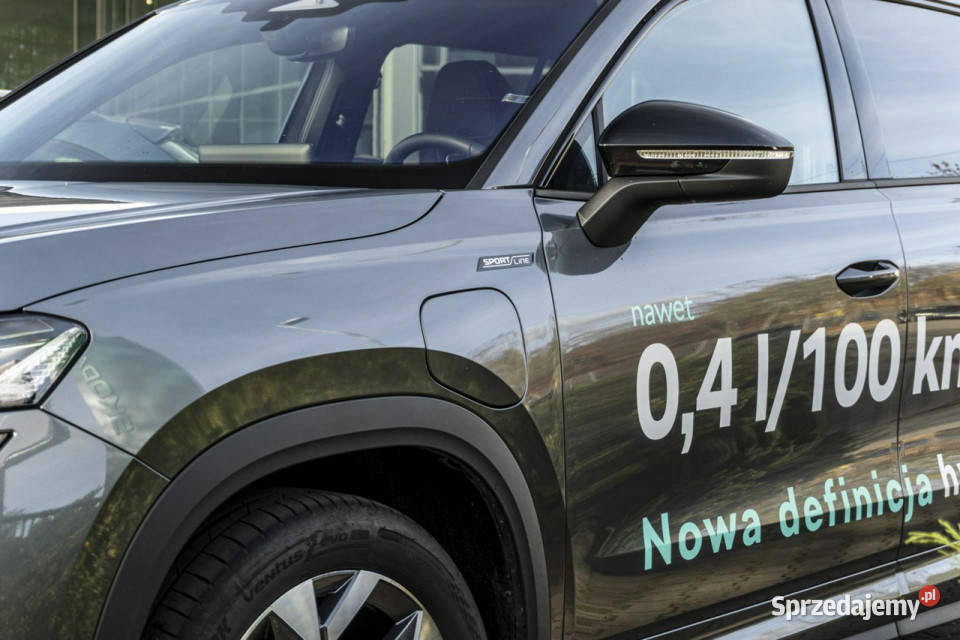koda Kodiaq Sportline 15 TSI iV Plugin 204 DSG bluetooth Łódź