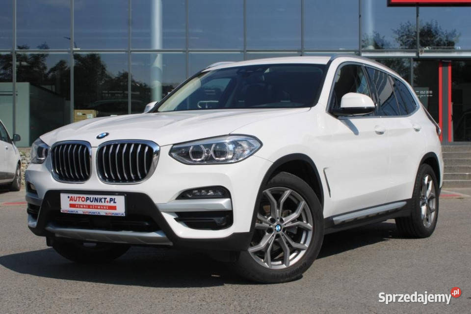 BMW X3 2020r Carplay LED Półskóra Navi El Klapa