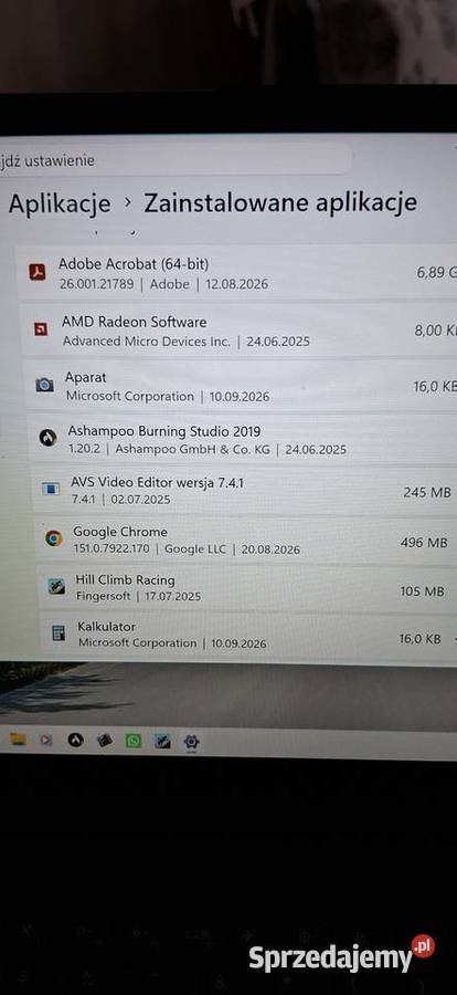 Laptop Lenowe E7440 Sprawny z Systemem 11 Pozostałe Kielce