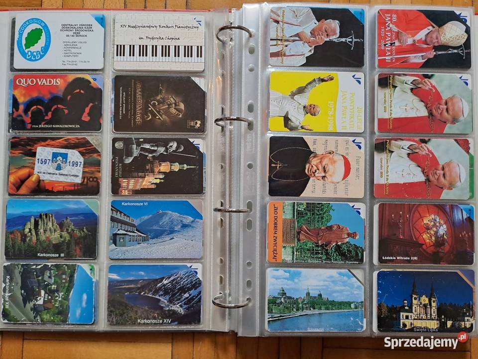 Karty telefoniczne ogłoszenie 1 na 2 Warszawa