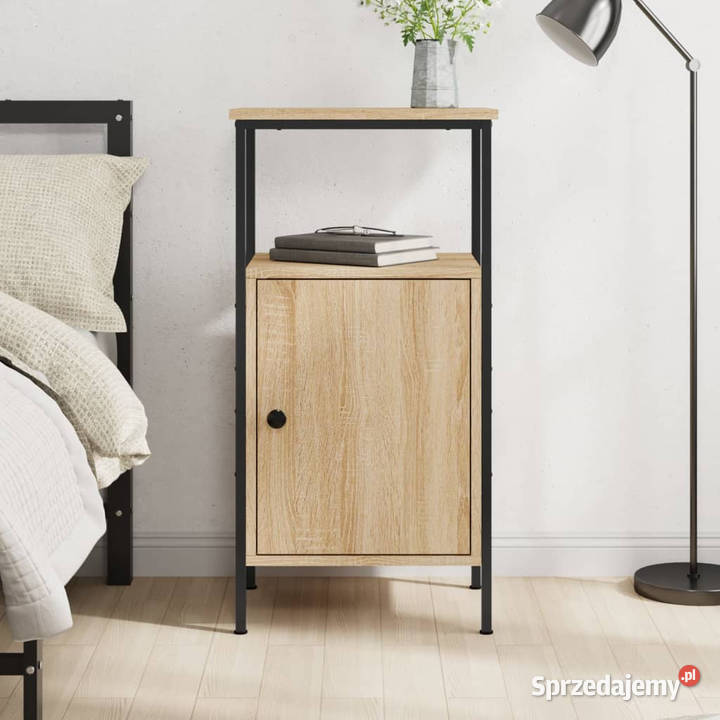 Szafka nocna dąb sonoma 41x31x80 materiał Nocne Warszawa sprzedam