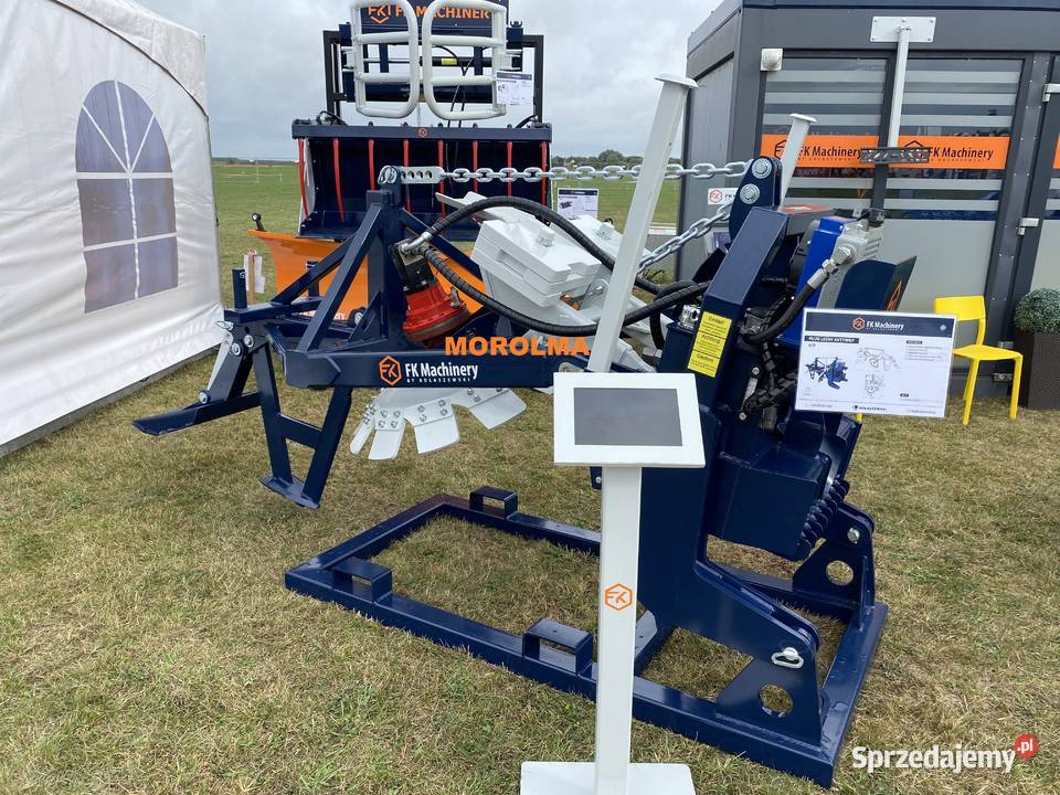 Pług leśny aktywny FK MACHINERY 1talerzowy z Lublin